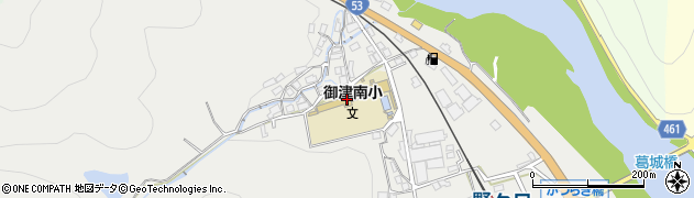 岡山市立御津南小学校周辺の地図