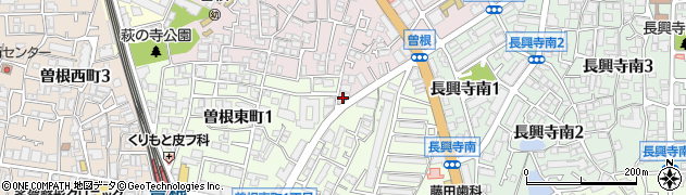 個別指導京進スクール・ワン曽根教室周辺の地図