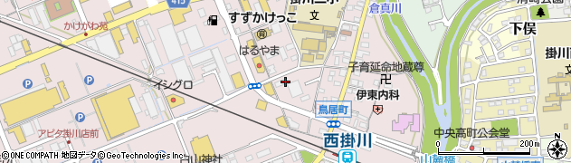 静岡県掛川市大池3038周辺の地図