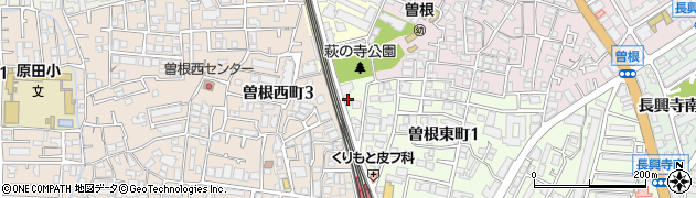 ウラノマッサージ曽根店周辺の地図