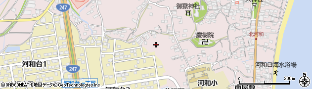 愛知県知多郡美浜町河和周辺の地図