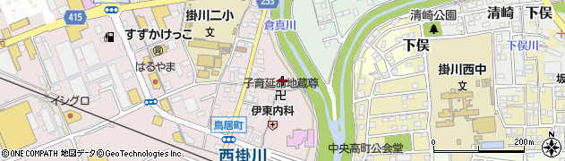 静岡県掛川市大池976周辺の地図