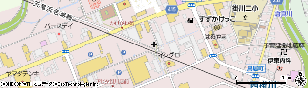 静岡県掛川市大池2836周辺の地図