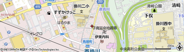 静岡県掛川市大池376周辺の地図