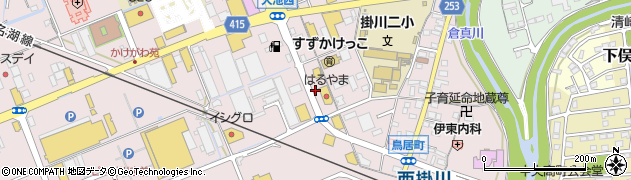 株式会社ＭＳエネルギー　掛川営業所周辺の地図