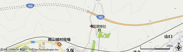 京都府南山城村（相楽郡）北大河原（山城谷北向）周辺の地図