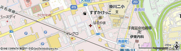 静岡県掛川市大池2951周辺の地図