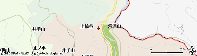 京都府木津川市加茂町井平尾（下椋谷）周辺の地図