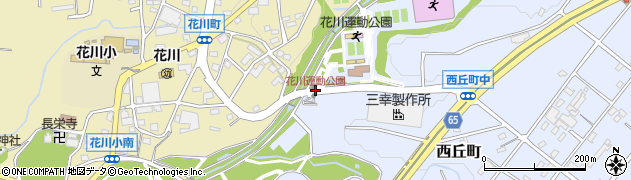 花川運動公園周辺の地図