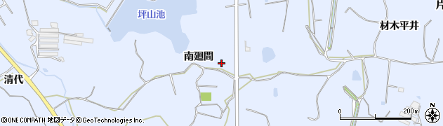 愛知県美浜町（知多郡）奥田（南廻間）周辺の地図