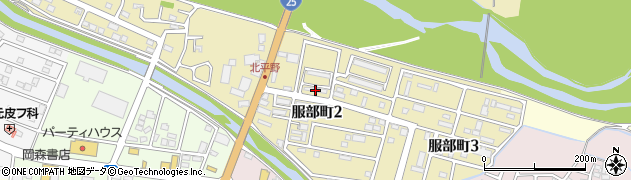 ビレッジハウス　上野服部周辺の地図