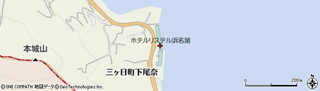 ホテルリステル浜名湖周辺の地図