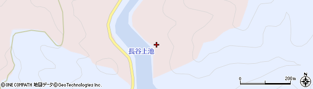 長谷上池周辺の地図