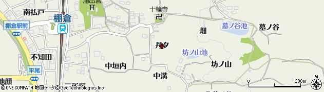 京都府木津川市山城町平尾（丹タ）周辺の地図