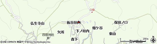 京都府木津川市加茂町例幣下ノ垣内周辺の地図