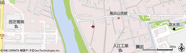 兵庫県姫路市網干区興浜818周辺の地図