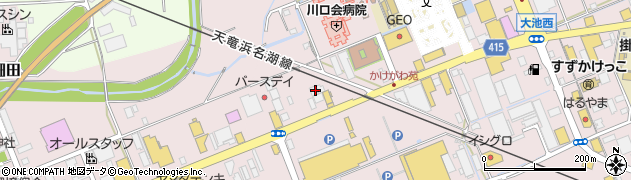 静岡県掛川市大池705周辺の地図