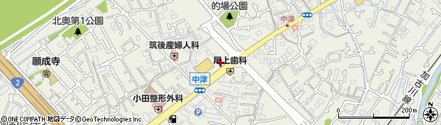 兵庫県加古川市加古川町中津540周辺の地図