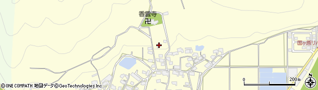 岡山県岡山市北区御津国ケ原593周辺の地図