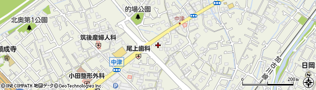 兵庫県加古川市加古川町中津501周辺の地図