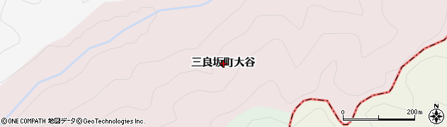 広島県三次市三良坂町大谷周辺の地図