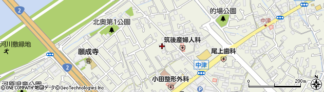 兵庫県加古川市加古川町中津226周辺の地図