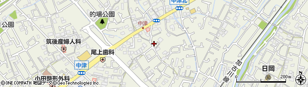 兵庫県加古川市加古川町中津675周辺の地図