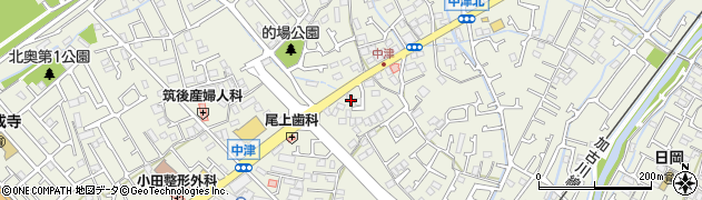 兵庫県加古川市加古川町中津505周辺の地図