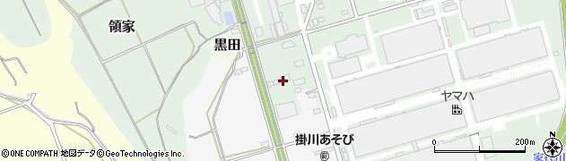 静岡県掛川市富部260周辺の地図