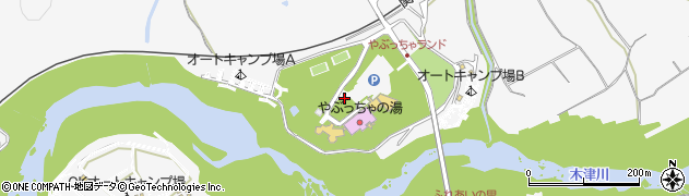 島ヶ原温泉やぶっちゃ周辺の地図
