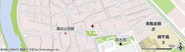 兵庫県姫路市網干区興浜489周辺の地図