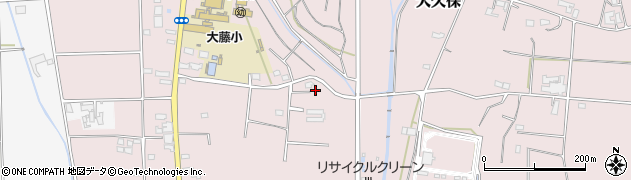 静岡県磐田市大久保632周辺の地図
