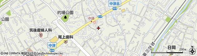 兵庫県加古川市加古川町中津681周辺の地図