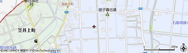 静岡県浜松市中央区豊町周辺の地図