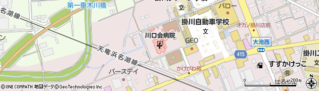 静岡県掛川市大池680周辺の地図