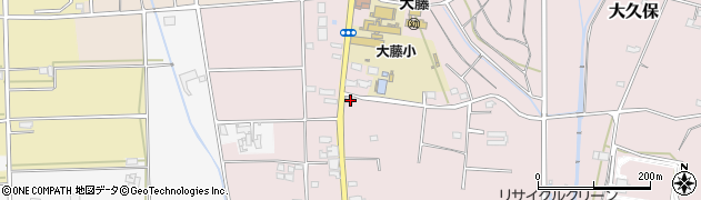 静岡県磐田市大久保286周辺の地図