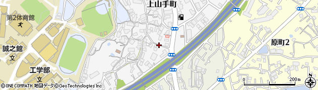 関西大学上山手駐車場2周辺の地図