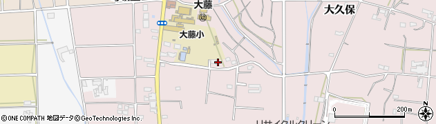静岡県磐田市大久保638周辺の地図