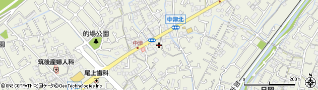 兵庫県加古川市加古川町中津687周辺の地図