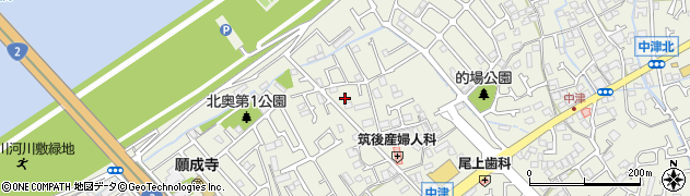 兵庫県加古川市加古川町（中津）周辺の地図