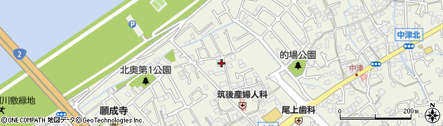 兵庫県加古川市加古川町中津243周辺の地図