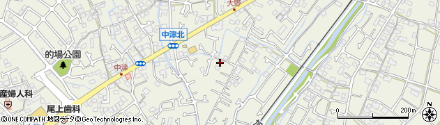 兵庫県加古川市加古川町中津786周辺の地図