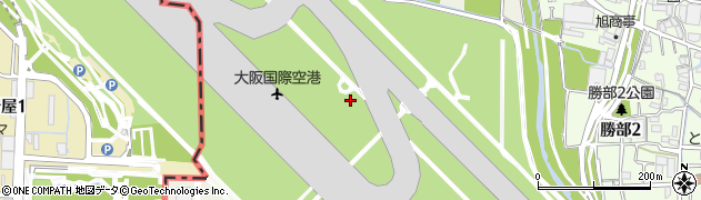 大阪府豊中市南空港町周辺の地図