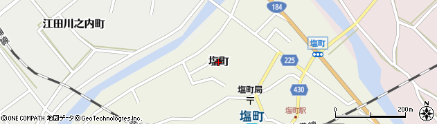 広島県三次市塩町周辺の地図