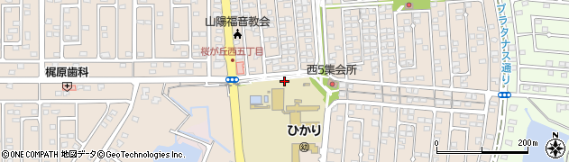 赤磐市立　ひかり幼稚園周辺の地図