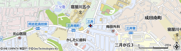 三井周辺の地図