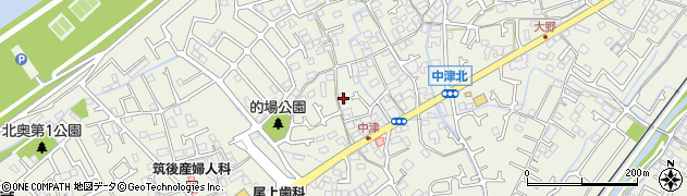 兵庫県加古川市加古川町中津424周辺の地図
