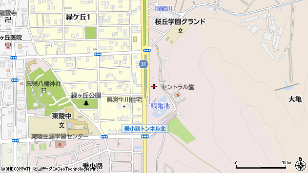 〒440-0006 愛知県豊橋市牛川町西仲田の地図