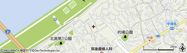兵庫県加古川市加古川町中津203周辺の地図