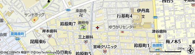 県営鈴原住宅周辺の地図
